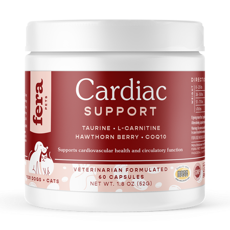 Cardiac Support for Dogs and Cats Fera Pets